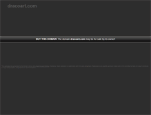 Tablet Screenshot of dracoart.com